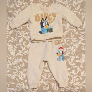 Bluey Fleece Top and Pants Matching Set